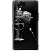 102SH-YCM2P0662-78 [SoftBank 102SH AQUOS PHONE用 カバー PictureCollectionsネバダギターダークネス]