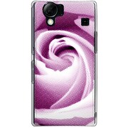 102SH-YCM2P0673-78 [SoftBank 102SH AQUOS PHONE用 カバー ローズポイントグラフィックスピンクシャドー]