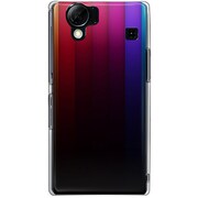 102SH-YCM2P0682-78 [SoftBank 102SH AQUOS PHONE用 カバー レインボーライン]