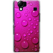 102SH-YCM2P0702-78 [SoftBank 102SH AQUOS PHONE用 カバー ウォーターパネルグラフィックピンク]