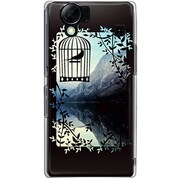 102SH-YCM2P0709-78 [SoftBank 102SH AQUOS PHONE用 カバー FramePictureCollections湖畔]