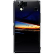 102SH-YCM2P0712-78 [SoftBank 102SH AQUOS PHONE用 カバー PictureCollectionsパープルモーニング]