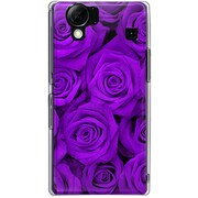 102SH-YCM2P0715-78 [SoftBank 102SH AQUOS PHONE用 カバー ザ ローズパープル]