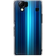 102SH-YCM2P0724-78 [SoftBank 102SH AQUOS PHONE用 カバー リフレクショングラフィックスブルー]