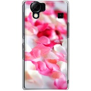 102SH-YCM2P0728-78 [SoftBank 102SH AQUOS PHONE用 カバー フラワー&フラワー]