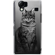 102SH-YCM2P0740-78 [SoftBank 102SH AQUOS PHONE用 カバー PictureCollectionsTHECAT-A]