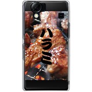 102SH-YCM2P0788-78 [SoftBank 102SH AQUOS PHONE用 カバー THE焼肉ハラミ-焼肉食いしん坊八兵衛スペシャルコラボ]