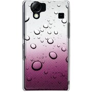 102SH-YCM2P0790-78 [SoftBank 102SH AQUOS PHONE用 カバー PictureCollections紅の水滴]