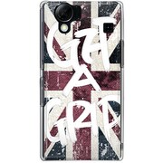 102SH-YCM2P0794-78 [SoftBank 102SH AQUOS PHONE用 カバー UnionJackPunkGETAGRIP]