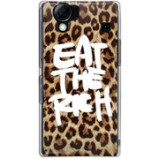 102SH-YCM2P0799-78 [SoftBank 102SH AQUOS PHONE用 カバー ヒョウ柄EATTHERICH]