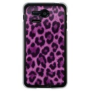 SoftBank 107SH PANTONE 5用 カバー ヒョウ柄クラシックパープル 107SH-YCM2P0017-78