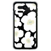 SoftBank 107SH PANTONE 5用 カバー ルーズフラワーコレクションホワイト 107SH-YCM2P0021-78