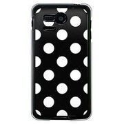 SoftBank 107SH PANTONE 5用 カバー DotPatternクラシックブラック 107SH-YCM2P0042-78