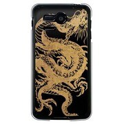 SoftBank 107SH PANTONE 5用 カバー 昇り龍(金龍) 107SH-YCM2P0064-78