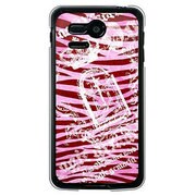 SoftBank 107SH PANTONE 5用 カバー ゼブラ柄ピンク 107SH-YCM2P0083-78