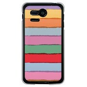 SoftBank 107SH PANTONE 5用 カバー ドローザレインボー 107SH-YCM2P0089-78