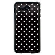 SoftBank 107SH PANTONE 5用 カバー DotPatternキュートブラック 107SH-YCM2P0098-78