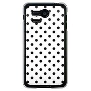 SoftBank 107SH PANTONE 5用 カバー DotPatternキュートホワイト 107SH-YCM2P0099-78