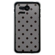 SoftBank 107SH PANTONE 5用 カバー DotPatternグレー&ブラック 107SH-YCM2P0104-78