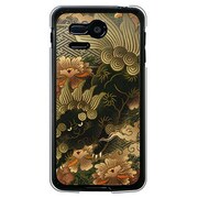 SoftBank 107SH PANTONE 5用 カバー 獅子牡丹 107SH-YCM2P0108-78
