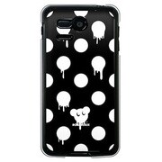 SoftBank 107SH PANTONE 5用 カバー AcidMouseDotPatternマウスブラック 107SH-YCM2P0112-78