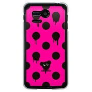 SoftBank 107SH PANTONE 5用 カバー AcidMouseDotPatternマウスピンク 107SH-YCM2P0113-78
