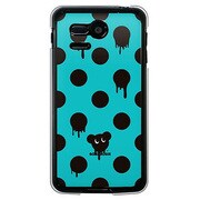 SoftBank 107SH PANTONE 5用 カバー AcidMouseDotPatternマウスミント 107SH-YCM2P0115-78