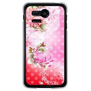 107SH-YCM2P0118-78 [SoftBank 107SH PANTONE 5用 カバー 和柄菊と水玉]