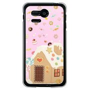 SoftBank 107SH PANTONE 5用 カバー お菓子の家 107SH-YCM2P0183-78