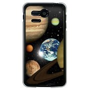 SoftBank 107SH PANTONE 5用 カバー スペースプラネットブラック 107SH-YCM2P0197-78