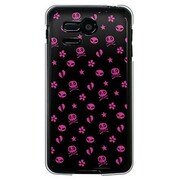 SoftBank 107SH PANTONE 5用 カバー ハートブレイクモノグラムブラック 107SH-YCM2P0208-78