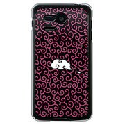 SoftBank 107SH PANTONE 5用 カバー 唐草模様ぴんく 107SH-YCM2P0210-78