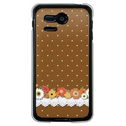 SoftBank 107SH PANTONE 5用 カバー フラワードット 107SH-YCM2P0222-78