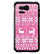 SoftBank 107SH PANTONE 5用 カバー DotGraphicピンク 107SH-YCM2P0282-78