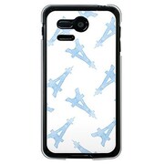 SoftBank 107SH PANTONE 5用 カバー エッフェル塔コレクションホワイトブルー 107SH-YCM2P0287-78
