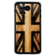 107SH-YCM2P0307-78 [SoftBank 107SH PANTONE 5用 カバー UnionJackWoodBurn]
