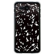 107SH-YCM2P0365-78 [SoftBank 107SH PANTONE 5用 カバー ブラックエンボス]