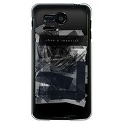 107SH-YCM2P0449-78 [SoftBank 107SH PANTONE 5用 カバー BlackTapeGraphics]