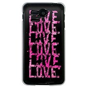 107SH-YCM2P0469-78 [SoftBank 107SH PANTONE 5用 カバー LOVE.LOVE.LOVE.ThePink]