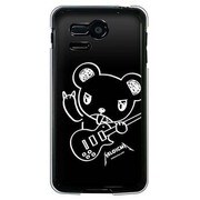 107SH-YCM2P0481-78 [SoftBank 107SH PANTONE 5用 カバー MELOICMAメロイックマMELOICMA＆Guitar-Black]