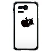 107SH-YCM2P0486-78 [SoftBank 107SH PANTONE 5用 カバー メロイックキャットサイコパス＆アップル-B]