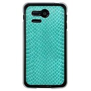 SoftBank 107SH PANTONE 5用 カバー ヘビ柄グリーンミックス 107SH-YCM2P0525-78