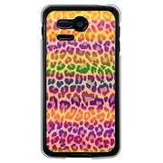 107SH-YCM2P0640-78 [SoftBank 107SH PANTONE 5用 カバー ヒョウ柄パッションカラーズ♯20サバンナレインボー]