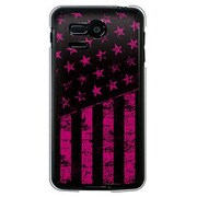 107SH-YCM2P0641-78 [SoftBank 107SH PANTONE 5用 カバー ブラックアメリカンフラッグLAカラーズ♯10ワシントンピンク]