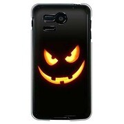 107SH-YCM2P0704-78 [SoftBank 107SH PANTONE 5用 カバー ハロウィンパンプキンブラックナイツ]