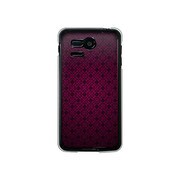 107SH-YCM2P0759-78 [SoftBank 107SH PANTONE 5用 カバー クラシックパターンデザインクイーンマゼンタ]