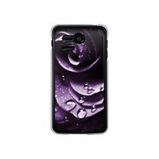 107SH-YCM2P0769-78 [SoftBank 107SH PANTONE 5用 カバー ウォーターローズクラシックデザインパープル]