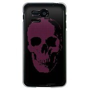 107SH-YCM2P0779-78 [SoftBank 107SH PANTONE 5用 カバー SkullBullittC]