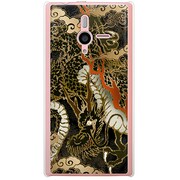 200SH-YCM2P0107-78 [SoftBank 200SH PANTONE 6用 カバー 昇り龍天龍]