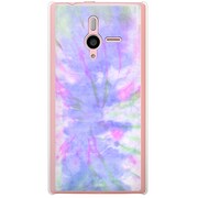 SoftBank 200SH PANTONE 6用 カバー タイダイパープル 200SH-YCM2P0346-78